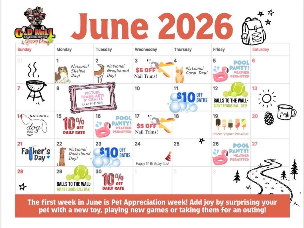 June Calendar
